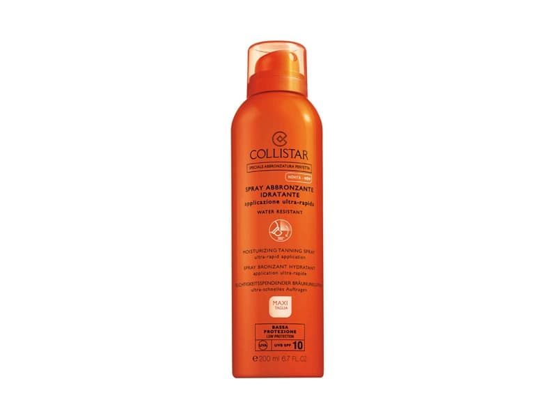 Collistar Moisturizing Tanning Spray SPF10 - Dame - 200 ml