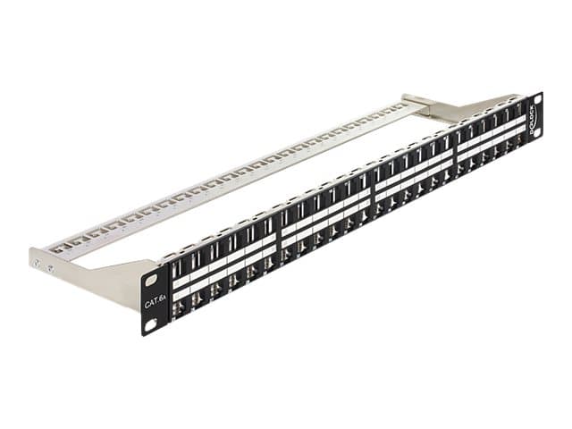 DeLOCK 43280, Telinekiinnitys, 2U, Musta, 482 mm, 150 mm, 44 mm