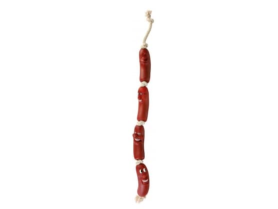 Trixie 4 makkaraa köysivinyylillä 75cm