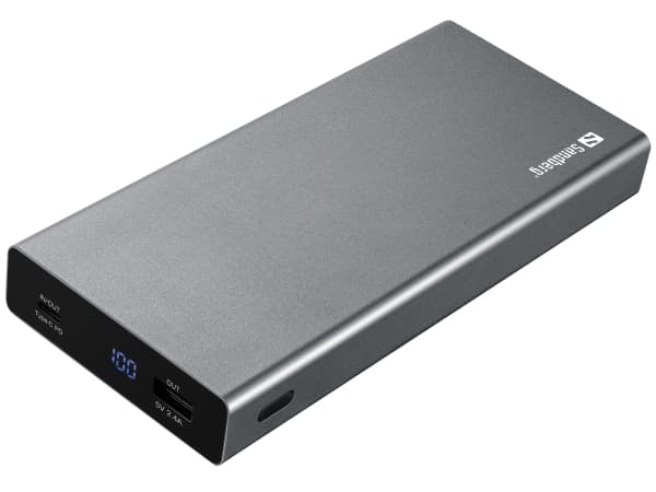 Sandberg - USB-C - PD Powerbank - 20000 mAh - 74 Wh - 100 Watt - 3 A