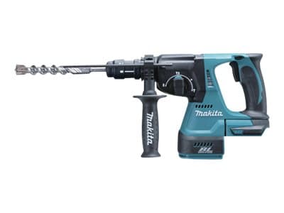 Makita DHR243Z - Pyörivä vasara - akkukäyttöinen - 3 toimintatilaa - SDS-plus - 2 Joulea - ilman akkua - SOLO