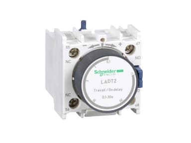 SCHNEIDER ELECTRIC Aikalohko viivästetty kytkentäAika-alue 0,1-30sek Etuasennus LC1D09-D150:lle