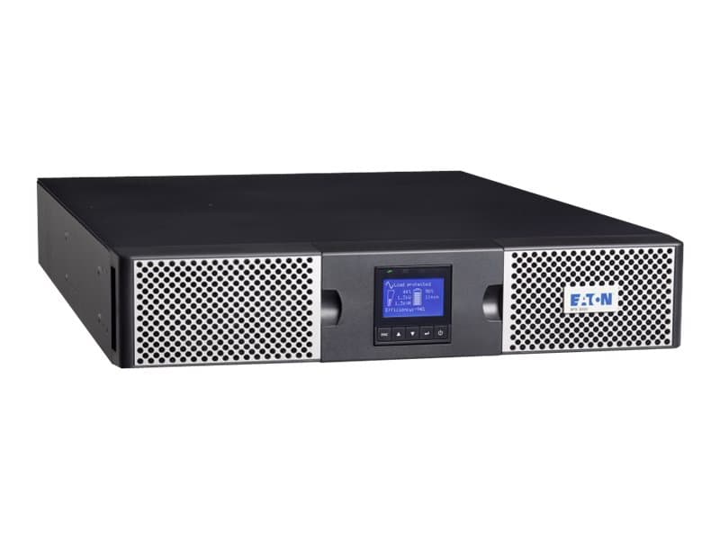 Eaton 9PX 3000i RT2U Netpack Li-Ion, Taajuuden kaksoismuunnos (verkossa), 3 kVA, 2400 W, Sini, 176 V, 276 V