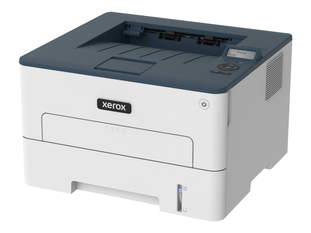 Xerox B230, A4, 34 s/min langaton, 2-puolinen tulostin, PCL5e/6, 2 alustaa, yht. 251 arkkia, Laser, 2400 x 2400 DPI, A4, 34 ppm, Kaksipuolinen tulostus, Sininen, Valkoinen