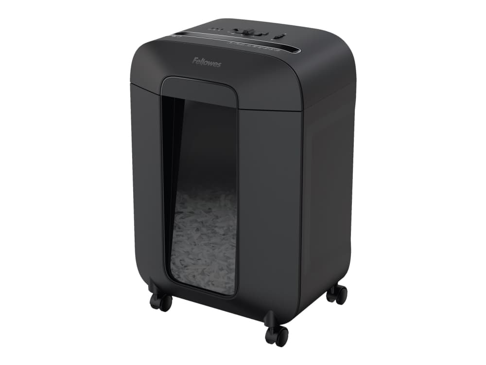 Fellowes LX85, 22,4 cm, 4 × 40, 19 L, 75 dB, Painikkeet, 4 renkaita