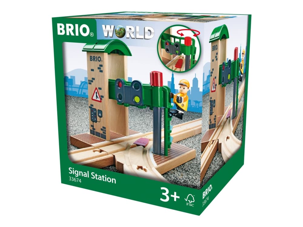 BRIO 33674 Ratavaihde ja työmies
