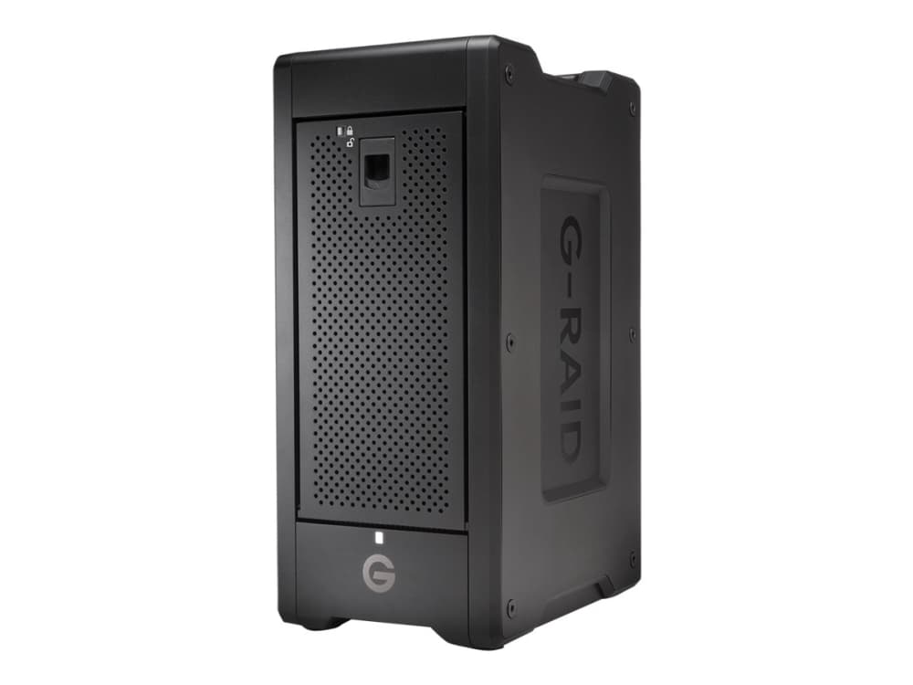 SanDisk G-RAID SHUTTLE 8, 48 TB, HDD, Työpöytä, Musta