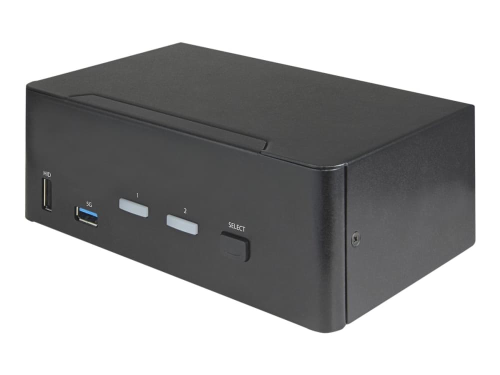 StarTech.com SV231DHU34K6, 3840 x 2160 pikseliä, 4K Ultra HD, 36 W, Musta