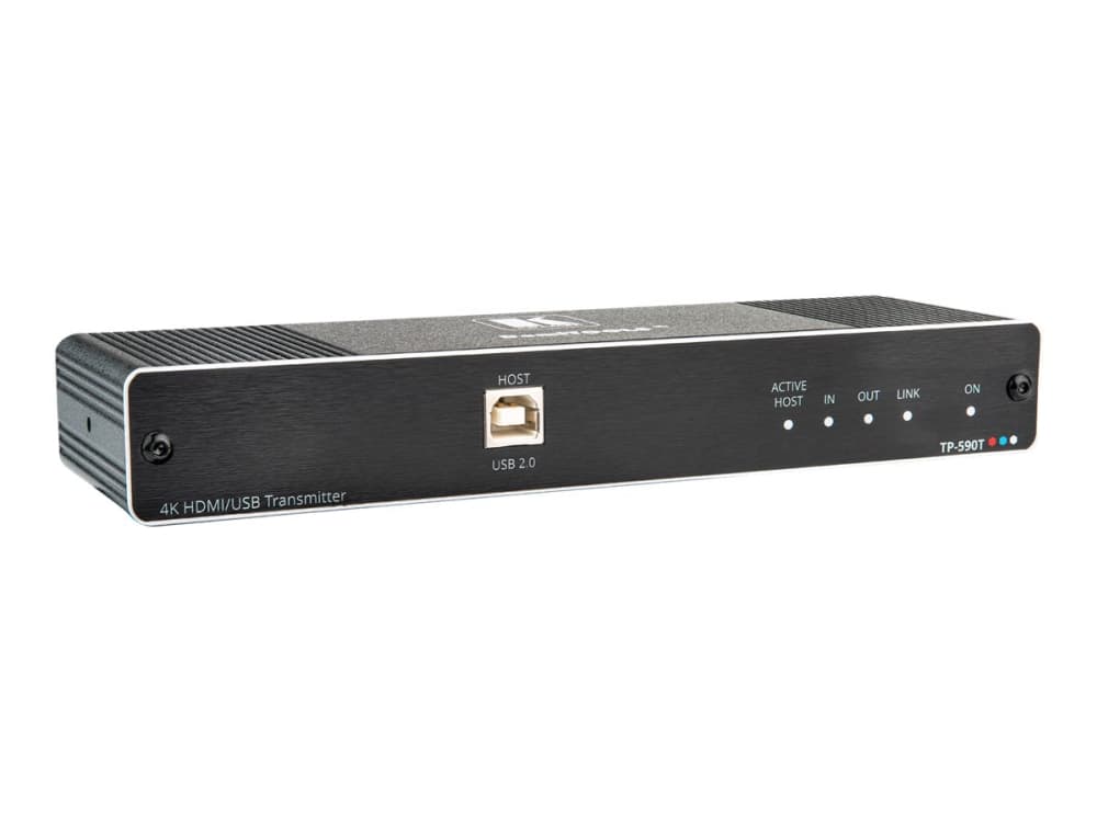 Kramer Electronics TP-590T, 4096 x 2160 pikseliä, AV-lähetin, 70 m, Langallinen, Musta, HDCP