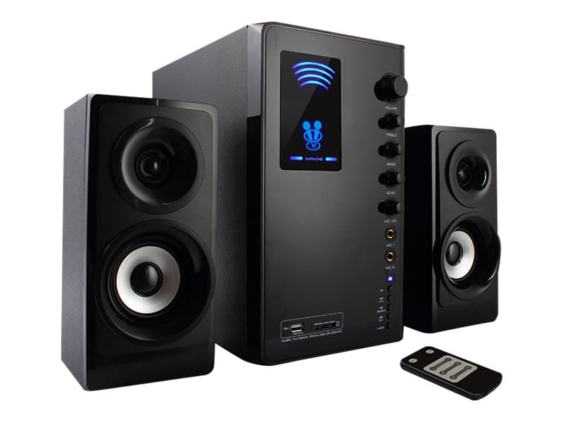 Tracer SPEAKERS 2.1 TUMBA, Kodin midiaudiojärjestelmä, Musta, 10 W, 40 - 20 Hz, 15 W, FM