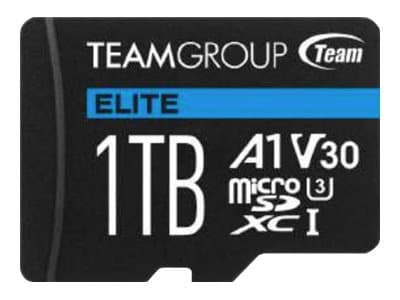Team Group ELITE A1, 512 GB, MicroSDXC, UHS-I, 90 MB/s, 45 MB/s, Class 3 (U3)