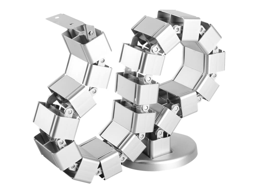 Digitus DA-90506, Kaapelisuoja, Vastaanotto, ABS-synteettinen, Metalli, Valkoinen