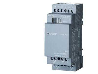 Siemens LOGO! DM8 24R 0BA2 PLC-laajennusmoduuli 24 V/DC 24 V/DC