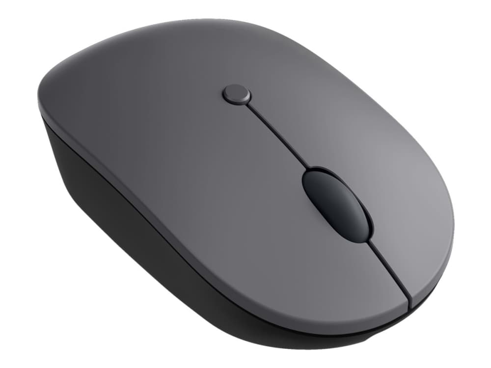 Lenovo Go USB-C Wireless Mouse, Molempikätinen, Optinen, Langaton RF, 2400 DPI, Harmaa