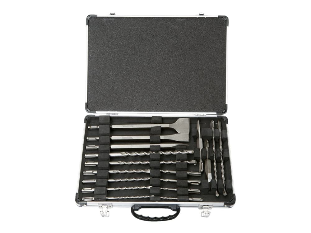 Makita - Poranterien ja taltojen sarja - 17 kpl - SDS-plus - pituus: 210 mm, 160 mm, 110 mm, 260 mm, 250 mm, 140 mm