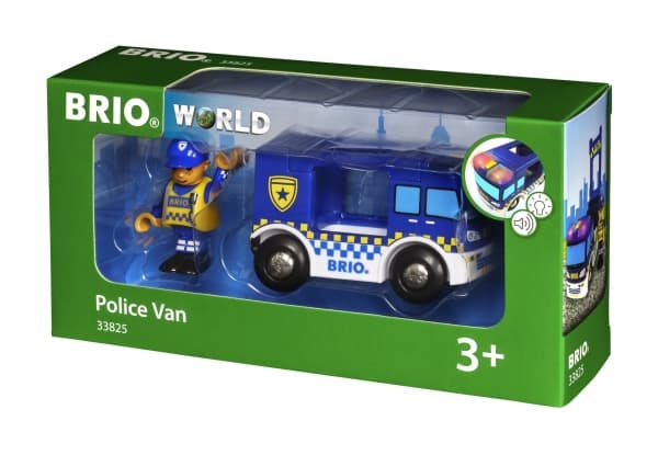 BRIO World - Poliisi pakettiauto
