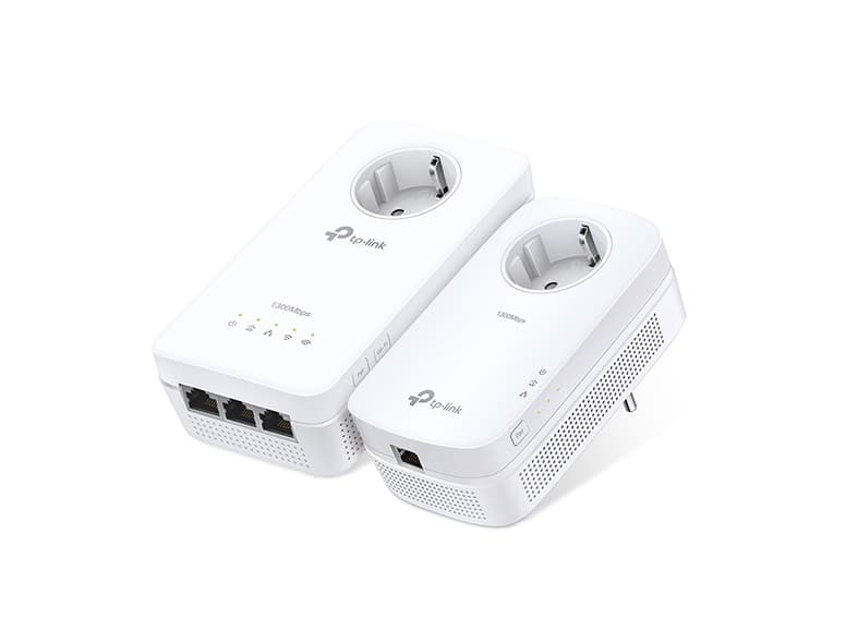 TP-Link TL-WPA1300P KIT, 1300 Mbit/s, IEEE 1901, IEEE 802.3, IEEE 802.3u, Tyyppi E / F, Gigabitti Ethernet, 10,100,1000 Mbit/s, Wi-Fi 5 (802.11ac)