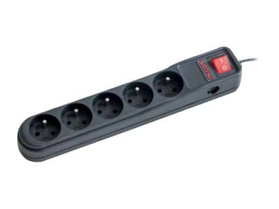 Armac ARC 5 - Strømstødsbeskytter - AC 230 V - 2300 Watt - output-stikforbindelser: 5 - 3 m ledning - lajittelu
