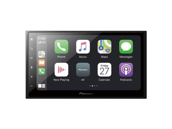 Pioneer SPH-DA250DAB-AN, Musta, 2 DIN, 50 W, 2.0 kanavaa, 50 W, 50 - 12500 Hz