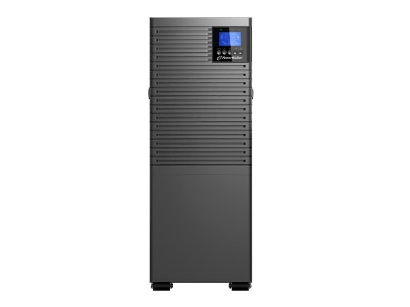 PowerWalker VFI 6000 ICT IoT, Taajuuden kaksoismuunnos (verkossa), 6 kVA, 6000 W, Sini, 160 V, 276 V