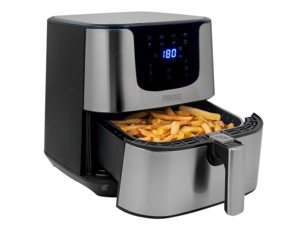 Princess 182060, Kuumakiertoilmakypsennin, 5,5 L, 1,3 kg, 200 °C, 7 henkilö(t), Kiina