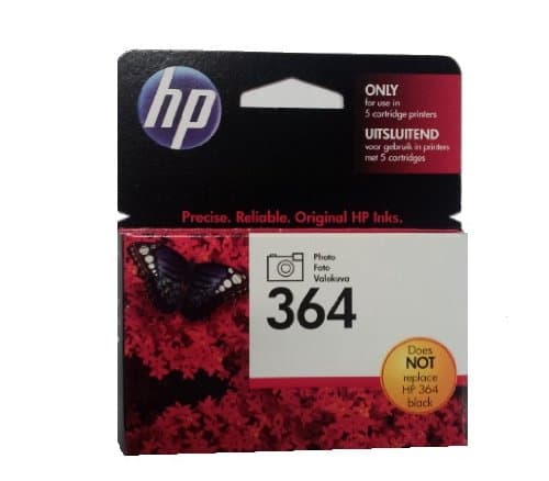 Mustekasetti hp 364 cb317ee, 130 sivua, valokuvamuste, musta