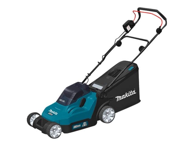 Makita DLM382 - Ruohonleikkuri - akkukäyttöinen - 18 V - 2 akkua - 3700 rpm - 38 cm