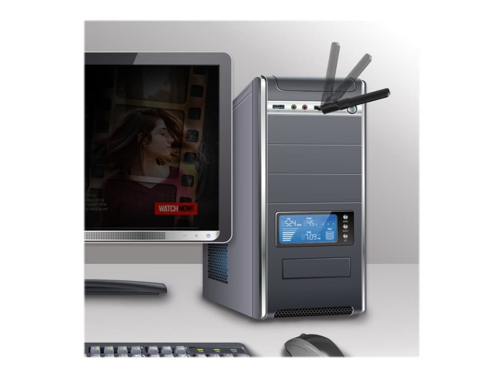 Edimax EW-7822UAD - Verkkosovitin - USB 3.0 - 802.11ac