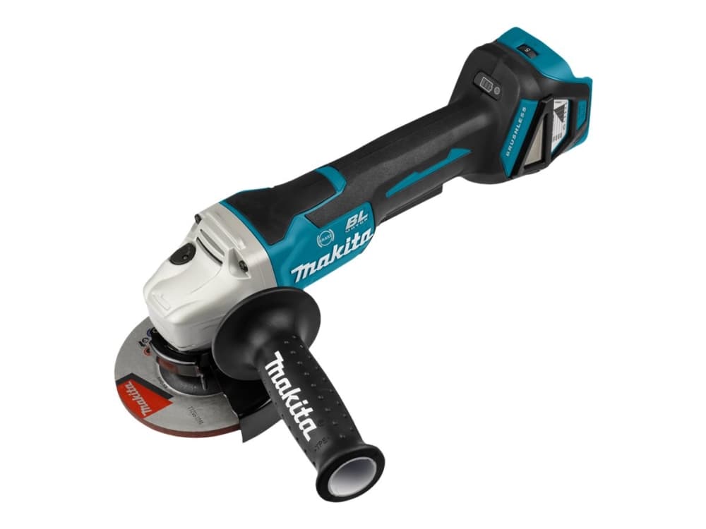 Makita DGA517ZJ - Kulmahiomakone - akkuhiomakone - 125 mm - ei akkua - 18 V - SOLO