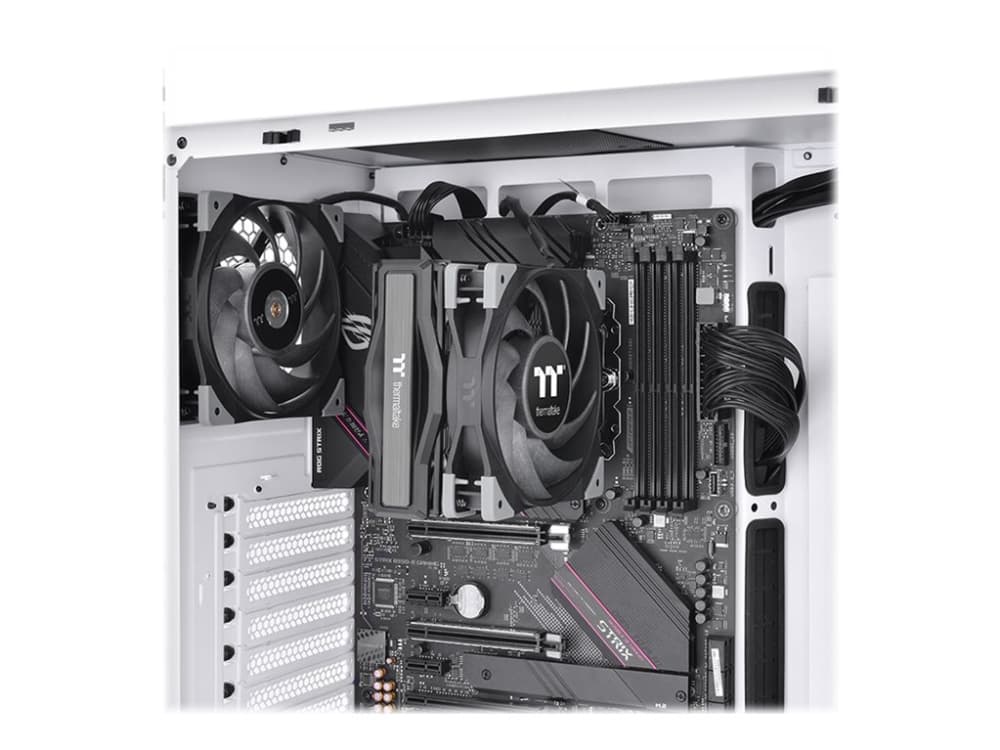 Thermaltake Toughair 310, Jäähdytin, 12 cm, 500 RPM, 2000 RPM, 23,6 dB, 58,35 cfm