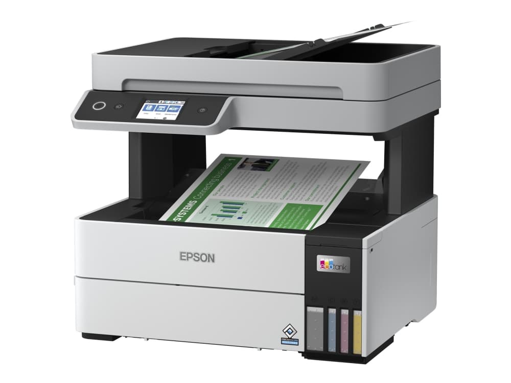 Epson EcoTank L6460, Mustesuihku, Väritulostus, 4800 x 1200 DPI, A4, Suoratulostus, Musta, Valkoinen