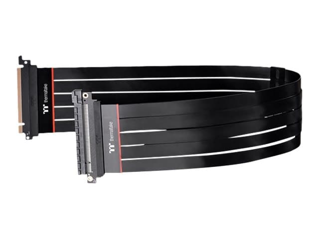 Thermaltake TT Premium PCI-E 4.0 Extender - PCI Express x16 kaapeli - 164 pin PCI Express (han) til 164 pin PCI Express (hun) - 60 cm - lajittelu