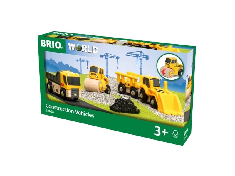 BRIO 33658 Rakennusajoneuvot