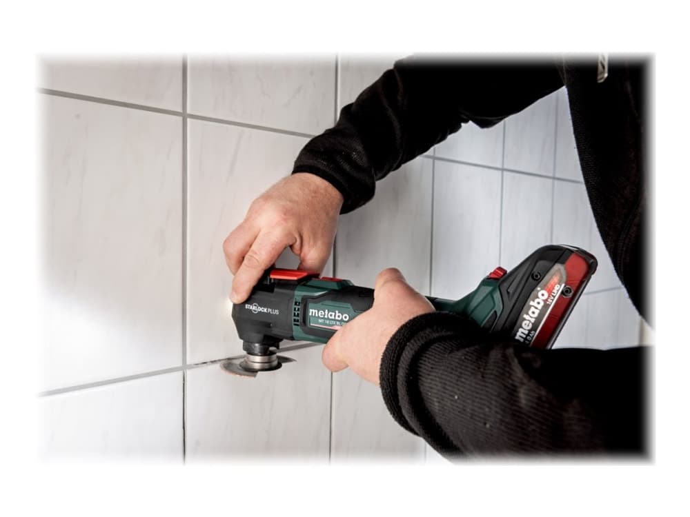Metabo MT 18 LTX BL QSL 613088800 Akkukäyttöinen monitoimityökalu sis. lisäakun, kotelo 18 V 4,0 mAh