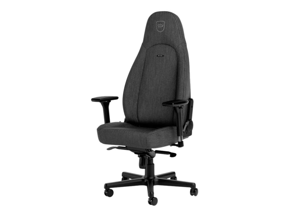 noblechairs Icon Gaming Chair, pehmustettu istuin, Pehmustettu selkänoja, Antrasiitti, Antrasiitti, Kangas, Terästä