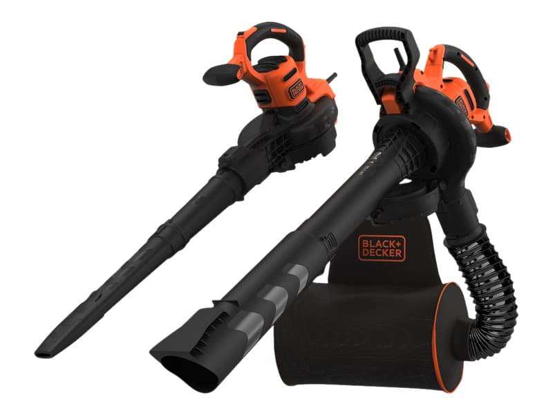 Black & Decker BEBLV300-QS, Käsipuhallin, 315 km/h, 315 km/h, 40 L, 12:1, Musta, Oranssi