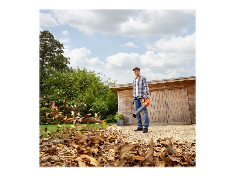 Black & Decker BCBL200L, Käsipuhallin, 18 W, 145 km/h, Musta, Oranssi, Puhallus, 81,5 dB