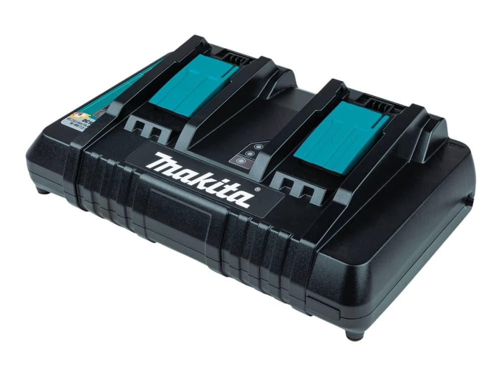 Makita Oplader til 2 x 14,4V / 18V LXT-batterier