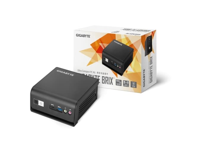 Gigabyte GB-BMCE-4500C (rev. 1.0), Mini-PC barebone, Ethernet-LAN