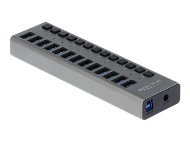 DeLock - Keskitin - 13 x SuperSpeed USB 3.0 - pöytätietokoneet