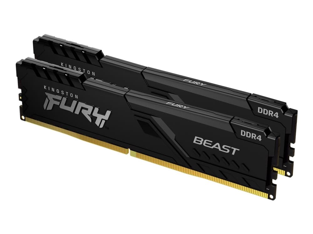 Kingston Technology FURY 16GB 3600MT/s DDR4 CL17 DIMM (2 kpl) Beast Black (musta)