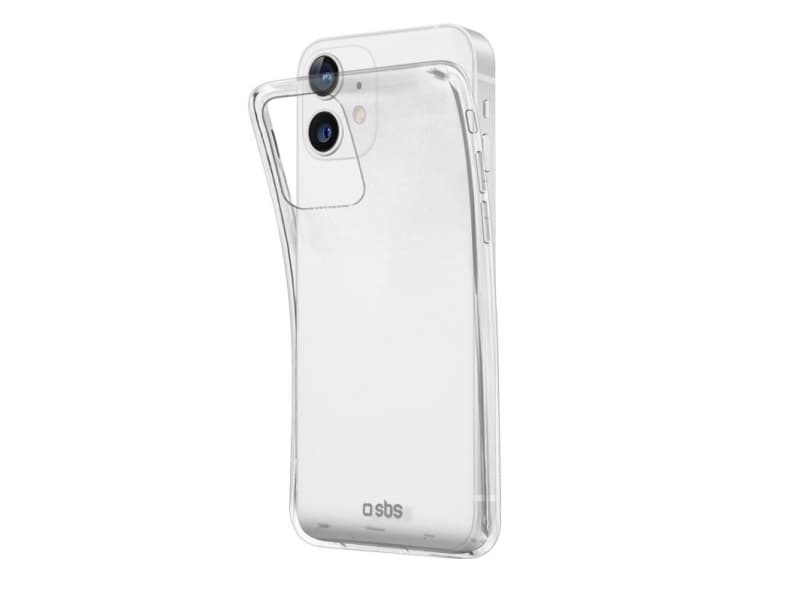 SBS TESKINIP1354T, Suojus, Apple, iPhone 13 Mini, 13,7 cm (5.4), Läpinäkyvä