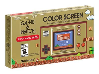 Nintendo Game & Watch: Super Mario Bros, Lasten pelikonsoli, 84 g, Beige, Punainen