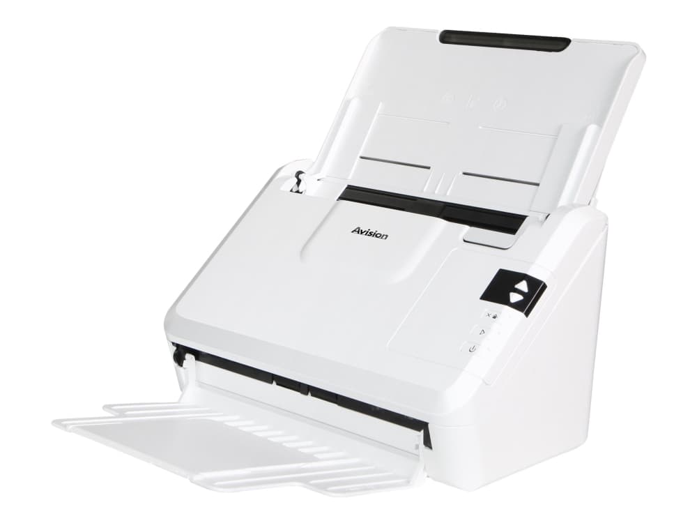 Avision AV332U - Asiakirjaskanneri - Kosketuskuvakenno (CIS) - Duplex - A4/Legal - 600 dpi - jopa 40 ppm (mono) / jopa 40 ppm (väri) - ADF (50 arkkia) - jopa 3000 skannausta päivässä - USB 2.0