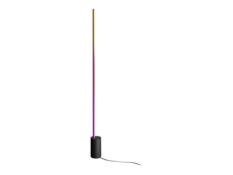 Philips Hue White and Color Ambiance Gradient Signe - Lattialamppu - LED - 29 W - 16 miljoonaa väriä / lämpimästä viileään valkoiseen valoon - 2000-6500 K - musta