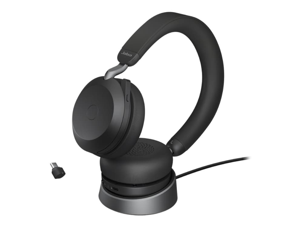Jabra 27599-989-889, Langallinen & langaton, Puhelut/Musiikki, 20 - 20000 Hz, 197 g, Kuulokkeet, Musta
