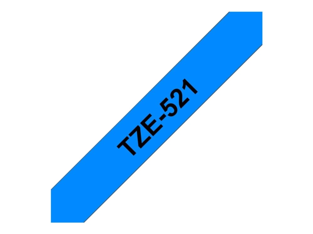 Brother TZE-521, Musta sinisellä, TZe, musta, Lämpösiirto, Filippiinit, 5 vuosi/vuosia