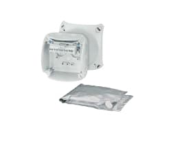 Hensel WP 0202 G, Polykarbonaatti (PC), Harmaa, 93 mm, 62 mm, 93 mm