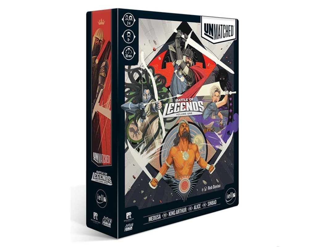 Iello Unmatched: Battle of Legends, Volume One