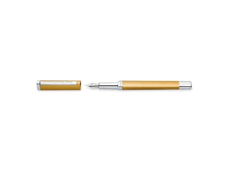 Staedtler triplus 474, Kulta, Patruunatäyttöjärjestelmä, Sininen, Metalli, Ruostumaton teräs, Hienojakoinen